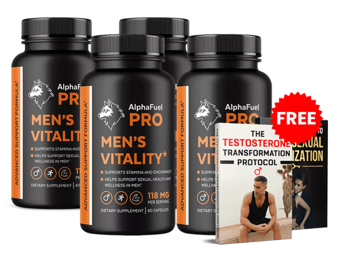 AlphaFuel Pro 4 Bottle Package