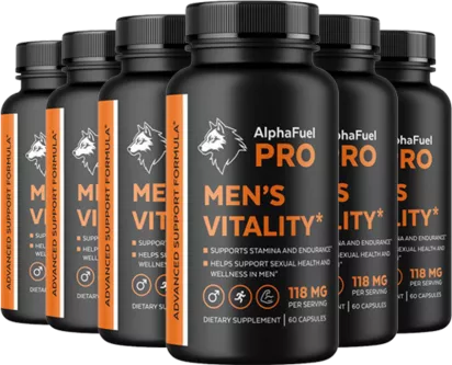 AlphaFuel Pro Supplement Bottles